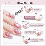 Cat Eye Magnet - 3 in 1 Double-Ended Cylindrical & Ball Magnetic Pen