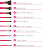 Makeup Brush Set - 10pcs