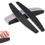 File - Black - Halfmoon - 100/180 - 1pcs