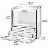 Organizer - Cosmetic Storage - PET-6502 - 3 Drawers