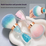 Hourglass Nail Dust Brush
