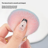 Hourglass Nail Dust Brush