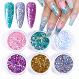 VENDEENI Carnival Party Gel and Nail Art Set - 25pcs