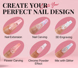 Builder UV Gel / Nail Extension / 3D Sculpting - Solid Hard Gel - Non-stick