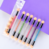 Double Ended Ombre Sponge Brush with 4 Replacement Sponges