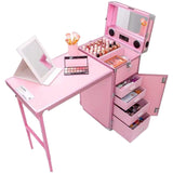 Makeup and Nail Tech Workstation Trolley Table