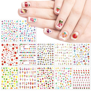 Nail Stickers - Random 40pcs