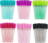 Mascara Wands / Spoolies - 50pcs - Glitter