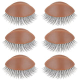 Mannequin Practice Head Replacement Eyelids - 3 Pairs - Dark Skin