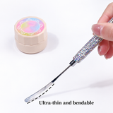 Gel Mixing Spatula with Rhinestone Handle