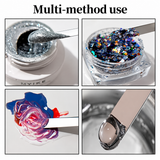 Gel Mixing Spatula with Rhinestone Handle