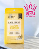 4 Step Pedi Kit - Lemon Quench - 4 x 20g