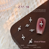 Snake Nail Charms - 20pcs