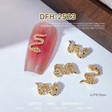 Snake Nail Charms - 20pcs