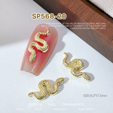 Snake Nail Charms - 20pcs