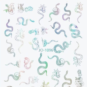 Nail Sticker - 1096 - Snakes