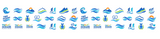 Two Oceans Marathon - Water Decals for Nails