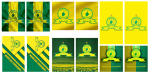 Mamelodi Sundowns Soccer - Water Decals