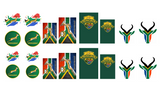 Springbok Rugby - Water Decals