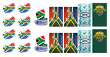 Springbok Rugby - Water Decals