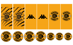 Kaizer Chiefs Soccer - Water Decals