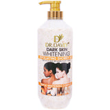 Dr Davey - Dark Skin Whitening Exfoliating Shower Gel - 1L