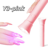 18W Mini Handheld UV/LED Nail Lamp - USB Powered