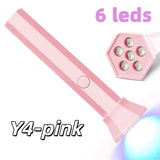 18W Mini Handheld UV/LED Nail Lamp - USB Powered