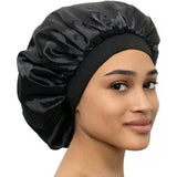 Satin Wide Band Bonnet
