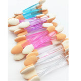 Chrome Powder/ Eye shadow Brush 10pcs