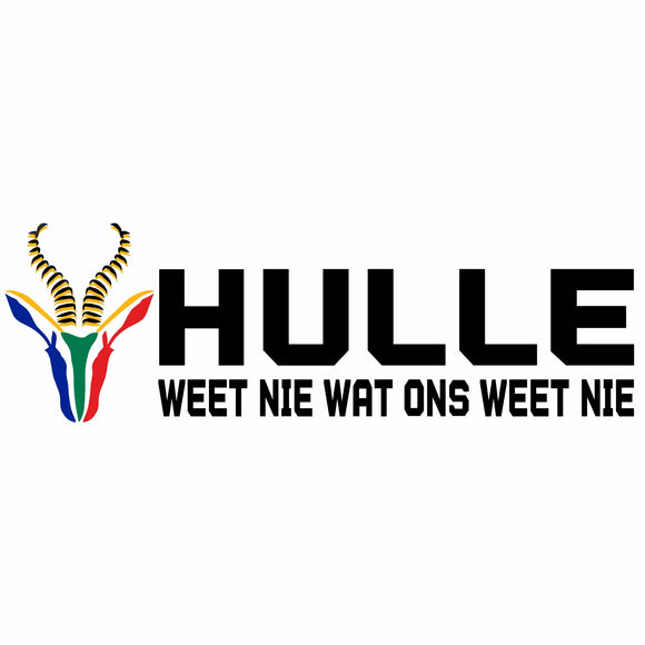 Bokke - Hulle weet nie wat ons weet nie - Face Water Decals