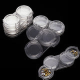 Empty Clear Rotate Container - 6 x 2 pcs