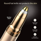2-in-1 Electric Eyelash Curler and Eyebrow Trimmer