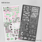 Stamping Plate - XY-Christmas - XY-MS08