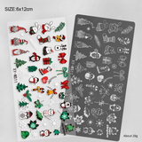 Stamping Plate - XY-Christmas - XY-MS11