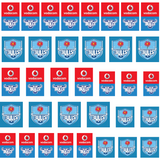 Bulls Rugby - Water Decals