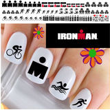 Ironman Triathlon - Water Decals for Nails