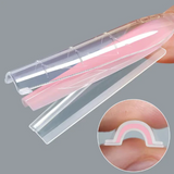 Nail Extension Re-Usable - Sandwich Dual Form - 140pcs/15 Sizes - Almond