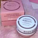 RUBYSKIN - Body Scrub - Triple Effect Exfoliating Scrub - 150g