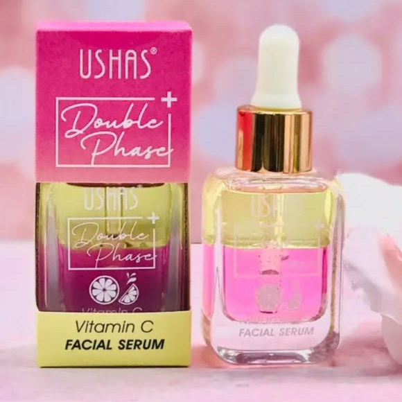 USHAS - Vitamin C Facial Serum - Double Phase - 28ml