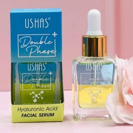USHAS - Hyaluronic Acid Facial Serum - Double Phase - 28ml