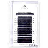 Premium False Eyelashes - Individual - 0.10 C - 12mm