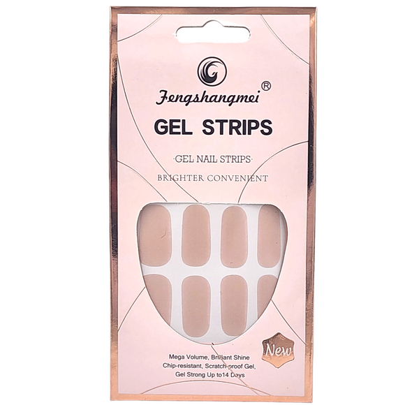 UV Gel Strip Nude 14 Strips Madz Nail & Beauty