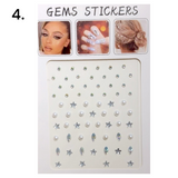 Body Gem Art Sticker - Face / Body