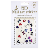 5D Nail Sticker - Z-A101 - Butterfly