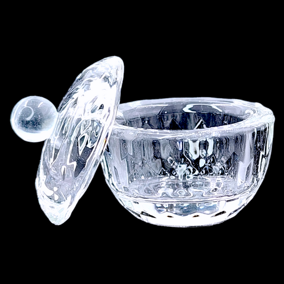 Acrylic Glass Cup with Lid / Dappen Dish - #02