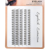 Eyelash Extension - Knot Free - 10P-0.10-D-Mix