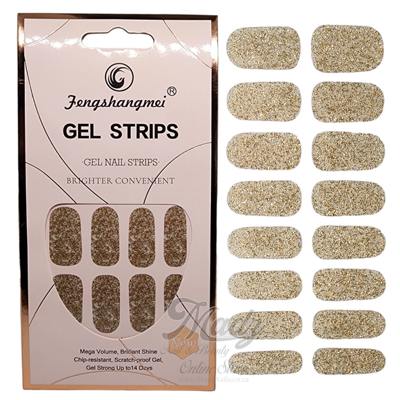 UV Gel Nail Strips - FS-J01A-LP04 - 14 Tips