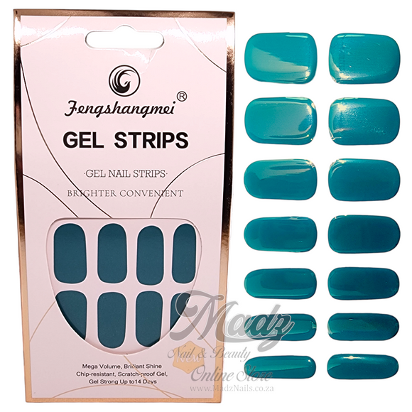 UV Gel Nail Strips - FS-J0A-YS05 - 14 Tips