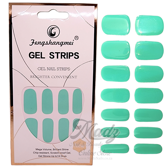 UV Gel Nail Strips - FS-J01A-YS06 - 14 Tips